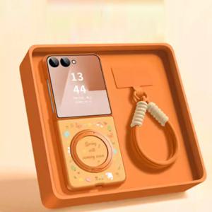 갤럭시 Z 플립7 플립6 플립5 핸드폰 케이스 가죽슬림