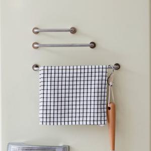 미니멀 자석 스테인리스 수건걸이 다용도 행거