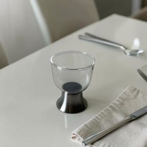 스텐 실버 고블렛 소주잔(50ml) 양주잔 고급술잔