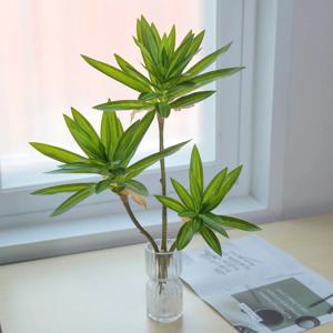 인조식물 용설란 조화 나무가지 60cm 그린 플랜테리어 식물 장식