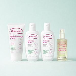 Maternea 임신/출산 D라인케어 선물세트(여성청결제2+벨리크림1+탄력오일1)