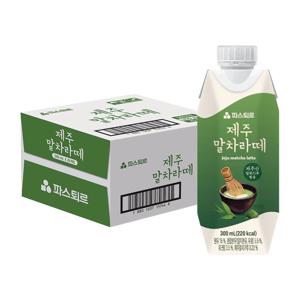 파스퇴르 제주말차라떼300ml X20개 (1박스)