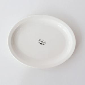 뉴욕 화이트 그릇 한식 양식 선물용 식기 타원접시 24cm 1p