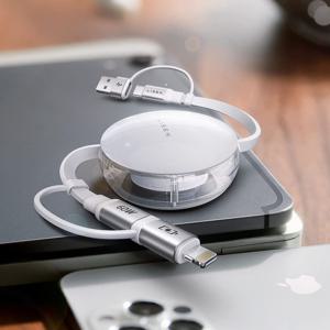 5in1 멀티 충전케이블 60W 릴타입 고속충전 C타입 올인원 노트북 충전선