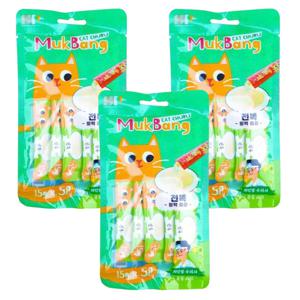 짜먹는 고양이 기능성간식 (15gX5ea) 전복 3개