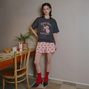 체리모닝 파자마 쇼츠 팬츠