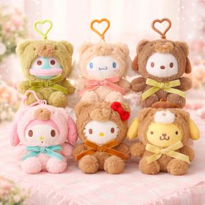 산리오 라떼베어 인형 키링 헬로키티 한교동 시나모롤 마이멜로디 포차코 폼폼푸린 13cm