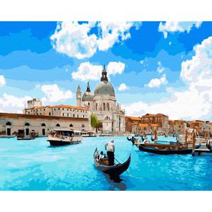 DIY 명화그리기 (물감2배) 베니스 40X50cm