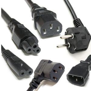 국산 AC 파워 8자 크로바 캡코드 연장선 케이블 노트북 전원 오디오 파워코드