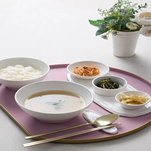 화이트 메모리즈 밥,국 그릇