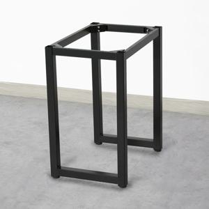 MK4040 블랙분체 40각철재 W400  x  D400 책상용발통