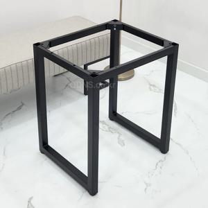 조립식 철재 테이블 선반 받침대 550 x 500 H700 코너 볼트 흔들림 없는 조절발