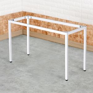가구받침 책상다리 1100x400 H700 슬림 디자인 화이트 30각 다리 TW11040