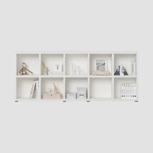 샘 어린이책장 2단 200cm 시공 3colors