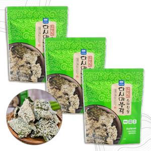 저염식 수제찹쌀 다시마부각 3봉