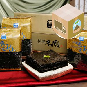 국산 최상급 전장김 돌김 100장 3속 세트 (총 300장)