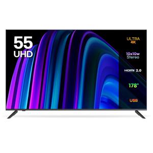 이노스 139cm(55인치) E5500UHD TV 제로베젤 클리어쾀