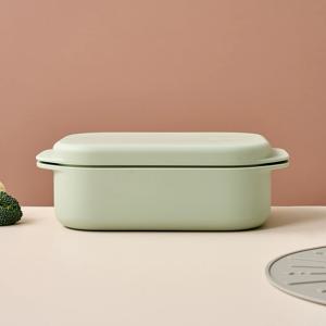 실리만 한 그릇 조리용 실리콘 전자레인지 채반 찜기 민트