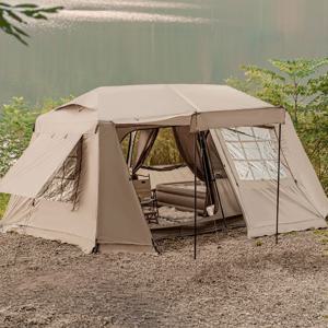 힐하우스 그늘막 원터치 텐트 풀오픈 3~4인용 탄