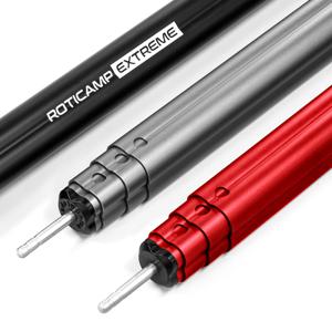 듀랄루민 슬라이드 텐트 타프 폴대 190 블랙