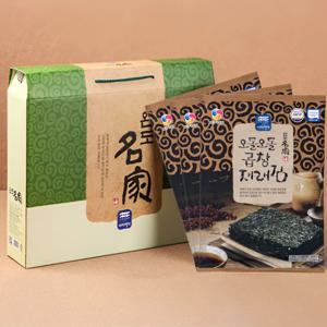 바다명가 오돌오돌 곱창재래김 조미 곱창김 재래김 10봉 선물세트1호 250g