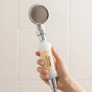 올로소 비타민 샤워필터 샤워기 필터 녹물 염소 제거 피부케어 향기필터 교체용 4개묶음세트