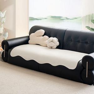 [해외] 크림 비정형 여름 소파패드 냉감 매트 소파 커버 3인 4인 5인용 3colors