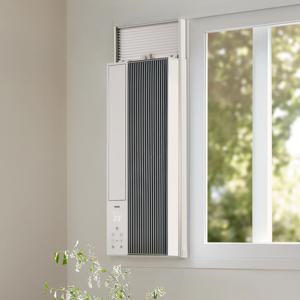 26년형 1등급 창문형에어컨2.0 세로형 프로스트실버 EWIE067-PTK