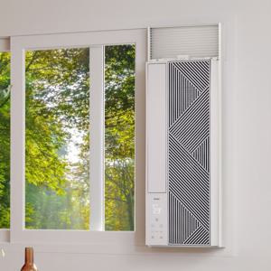 26년형 1등급 창문형에어컨2.0 사선형 바닐라화이트 EWNE067-PWK