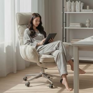 클래식 컴퓨터 침대형 게이밍 책상 사무용 리클라이너 의자