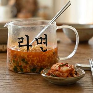 클랑 내열유리 라면냄비 라면팟 직화 전자렌지용 유리용기