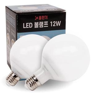 홍전기 LED 볼전구 G95 12W 롱타입 숏타입 볼램프 인테리어 전구 특가