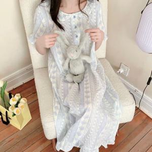 삐아 요루면 원피스잠옷 파자마 홈웨어 잠옷