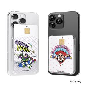 디즈니 토이스토리 맥세이프 투명 카드지갑(카드2/3장)