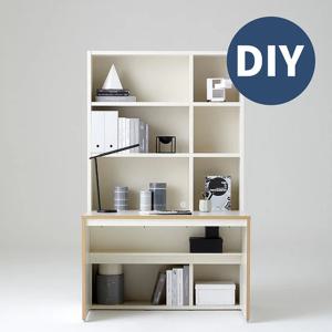 샘 전면책상세트 120cm 일반형 DIY 2colors