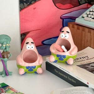 스펀지밥 뚱이 펜홀더 브러쉬홀더 오브제 피규어