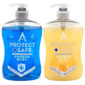 아스토니쉬 핸드워시 600ml 안티박테리얼 향균 고보습 저자극 (오리지널+밀크앤허니)