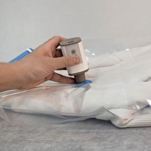 무선 이불압축기 압축팩 진공 휴대용 압축 펌프 이불 의류 튜브 에어매트 공기주입 흡입 노즐