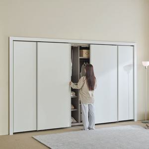 드로잉 E0등급 무광 슬라이딩 붙박이장 옷장 장농 30cm