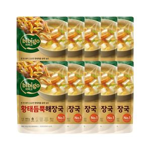 비비고 황태 듬뿍 해장국 460g x10개