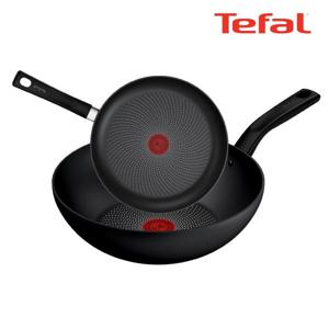 테팔 인덕션 티타늄 델리시오 2종세트 (프라이팬 22cm + 볶음팬 28cm)