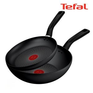 테팔 인덕션 티타늄 델리시오 2종세트 (프라이팬 24cm + 볶음팬 28cm)