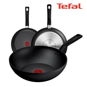테팔 인덕션 티타늄 델리시오 3종세트 (프라이팬 22cm + 24cm + 볶음팬 28cm)