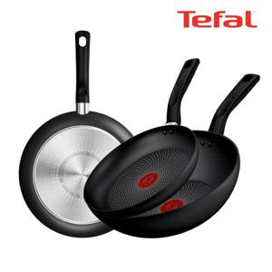 테팔 인덕션 티타늄 델리시오 3종세트 (프라이팬 22cm + 28cm + 볶음팬 28cm)