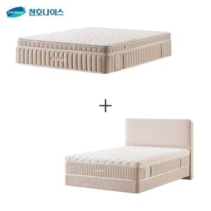 [렌탈] 쿠션형 헤드보드 프레임 FC + 매트리스 William J SS/Q/K/LK