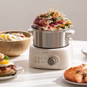 계란찜기 올스텐 멀티찜기 다용도 에그쿠커 달걀 삶는 기계 반숙 타이머