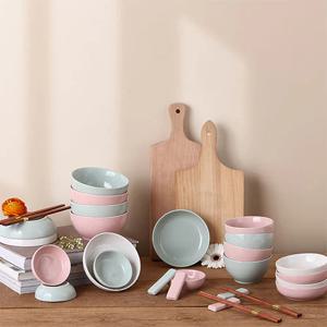 오를레앙 스톤웨어 파스텔제이드 디너 식기세트 28P