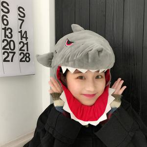 상어 동물모자 머리띠 사진관 인생네컷 웃긴모자 파티모자