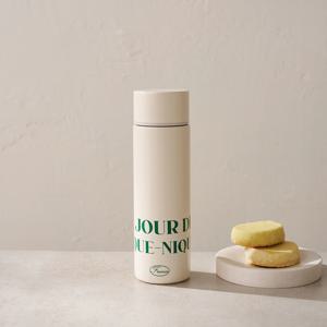 TO GO 가방에 쏙 휴대하기 좋은 미니 텀블러 150ml 레터크림