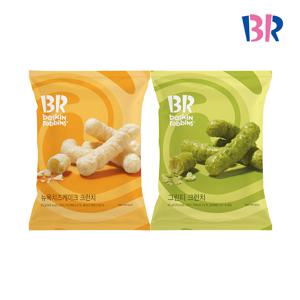 크런치 2종 15봉 골라담기_뉴욕치즈케이크/그린티